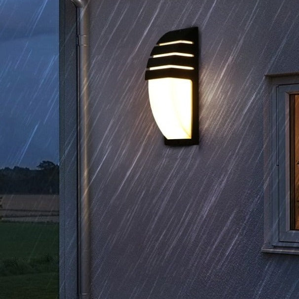 LumeArc Moderne Applique Extérieure – Design Élégant avec Arc Élégant