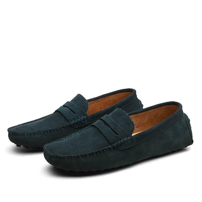 Valdemar - Bottes à chevilles antidérapantes en daim