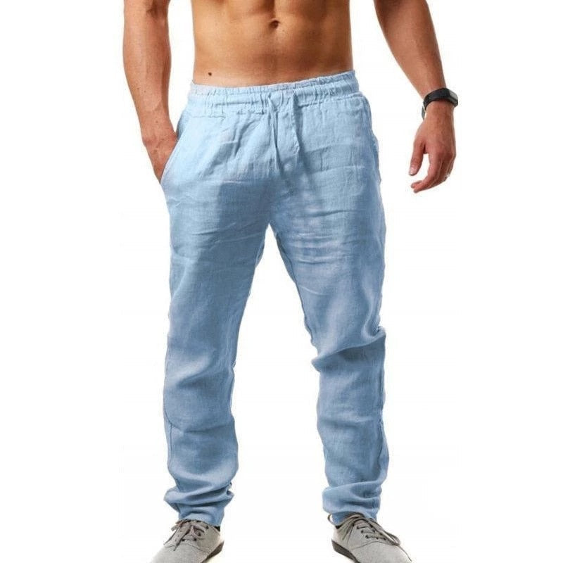 Lukas – Pantalons en lin d'été chic