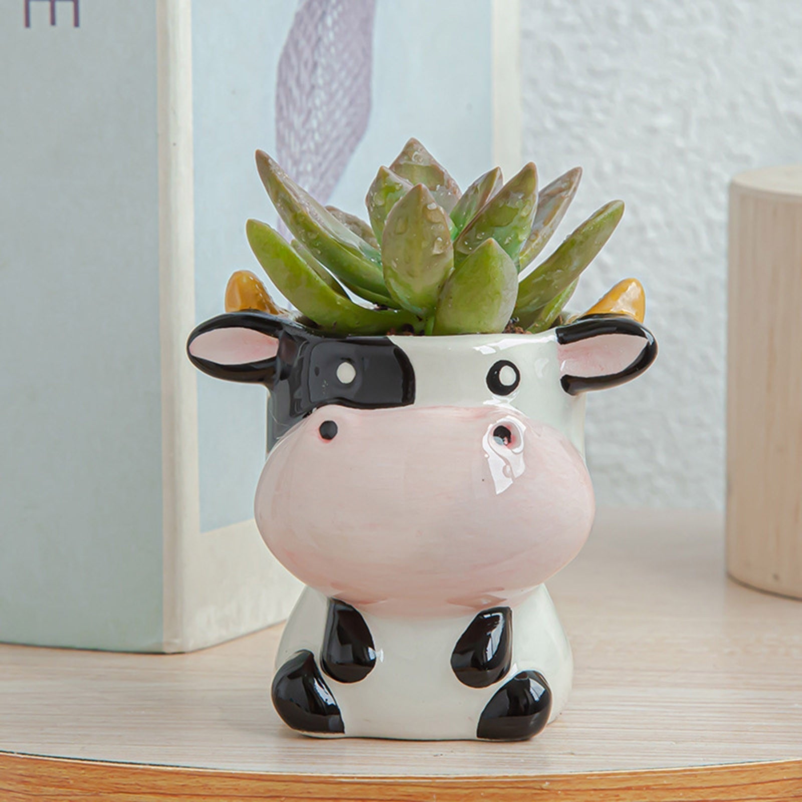 PetalPals - Pots de plantes en céramique artistiques en forme d'animaux