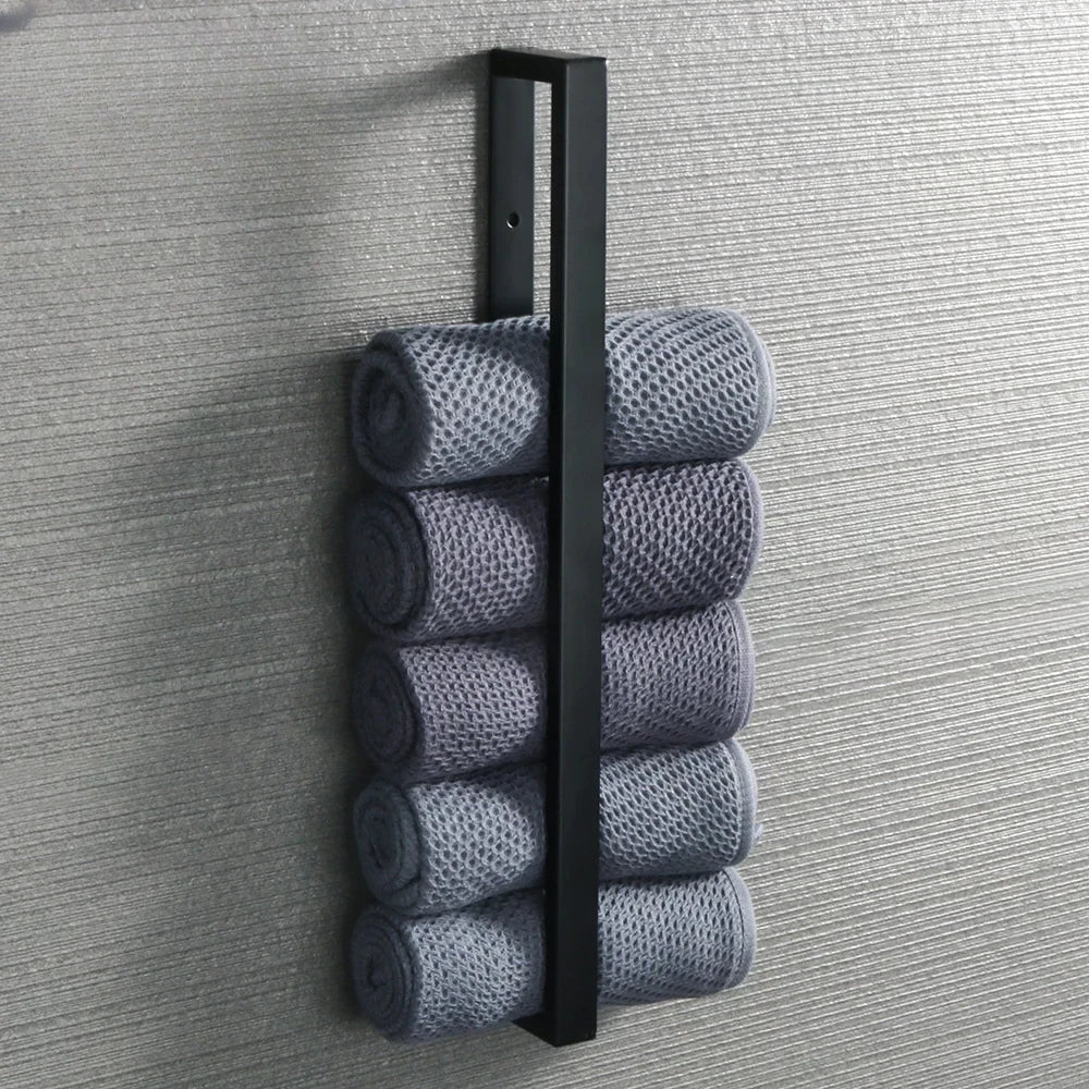 SleekHang - Porte-serviettes de salle de bain moderne et minimaliste
