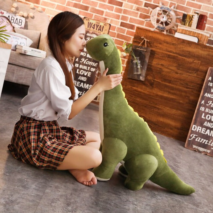 DinoPal - Jouet en peluche Diplodocus debout