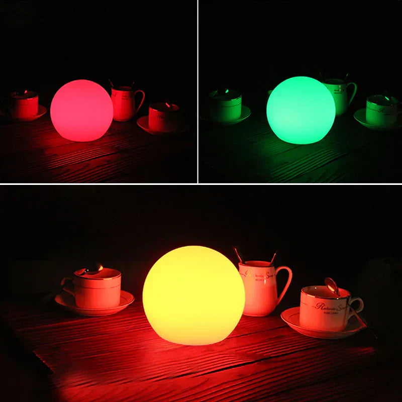 Lampe de table à boule LED LumiSphere