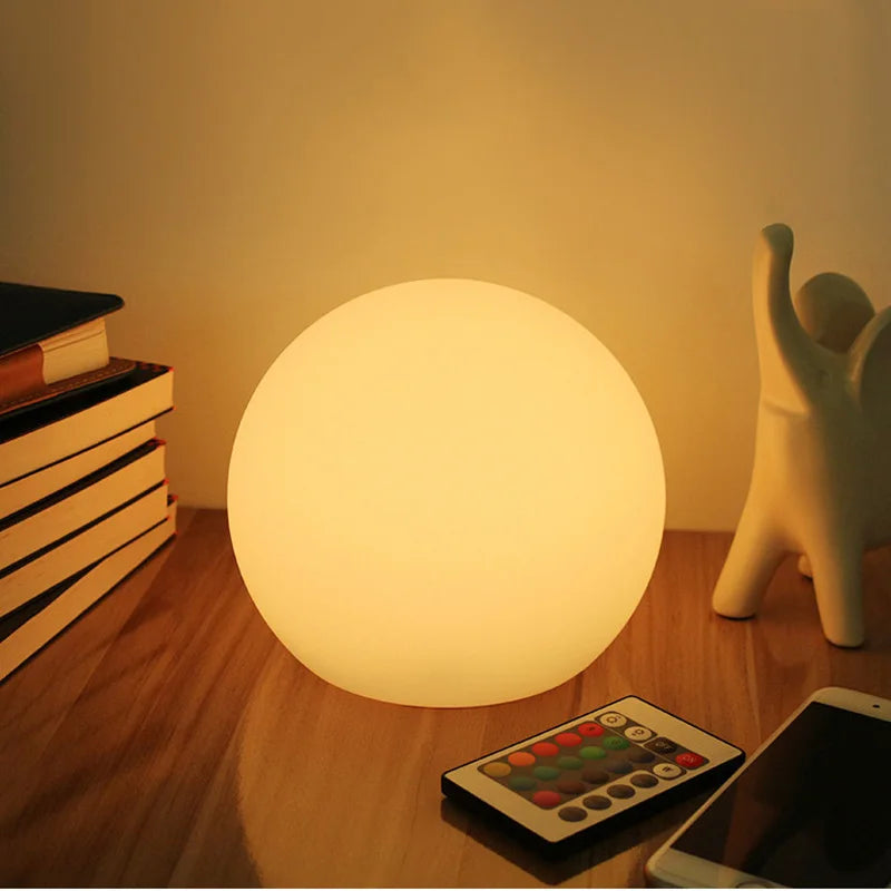 Lampe de table à boule LED LumiSphere