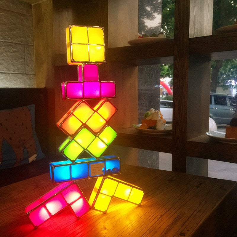 GlowCraft - Blocs d'affichage créatifs empilables à LED