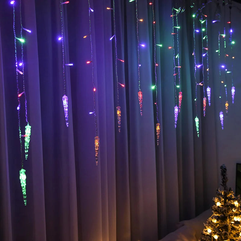 Snowlit- Rideau lumineux d'extérieur à LED