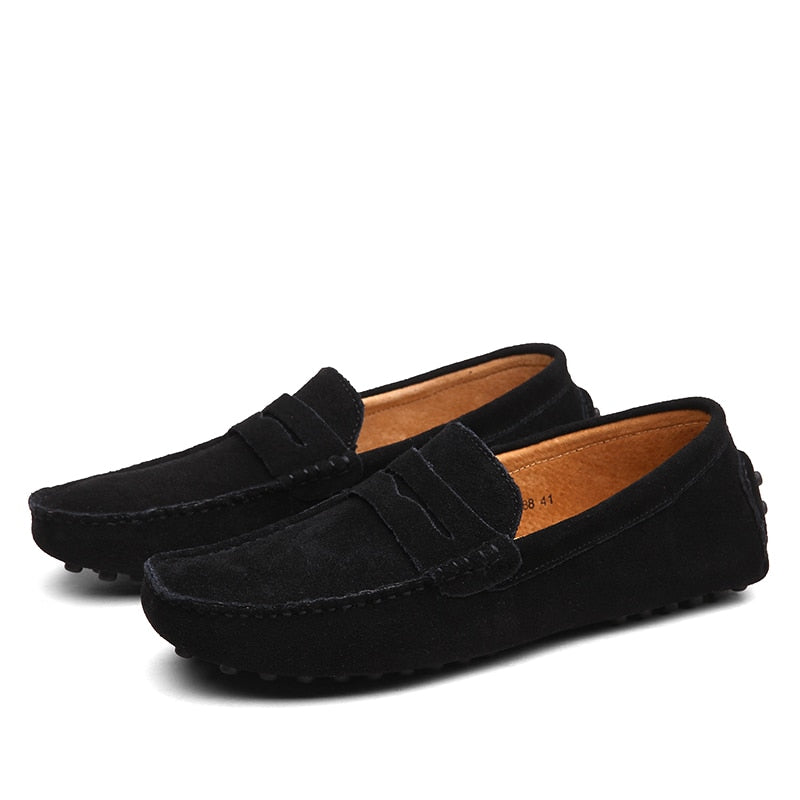 Valdemar - Bottes à chevilles antidérapantes en daim