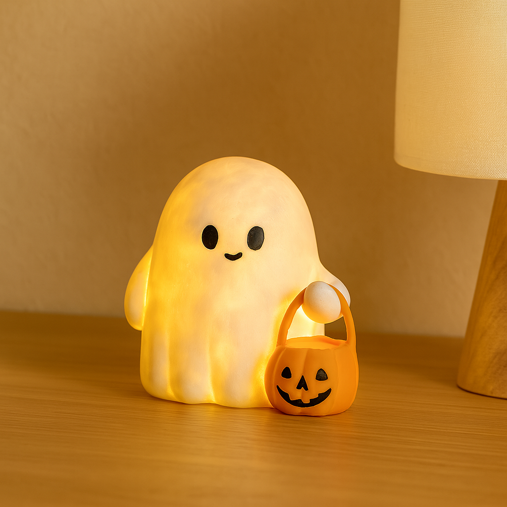 Citrouille d'Halloween en résine – Ornement de table décoratif