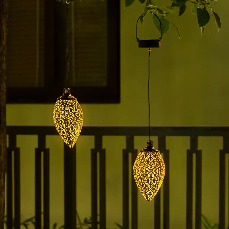 SolarPowered - Lanternes suspendues pour un éclairage extérieur magique