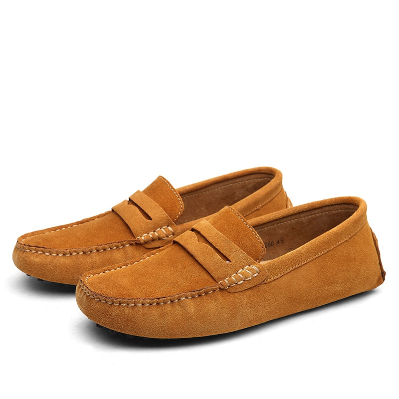 Valdemar - Bottes à chevilles antidérapantes en daim