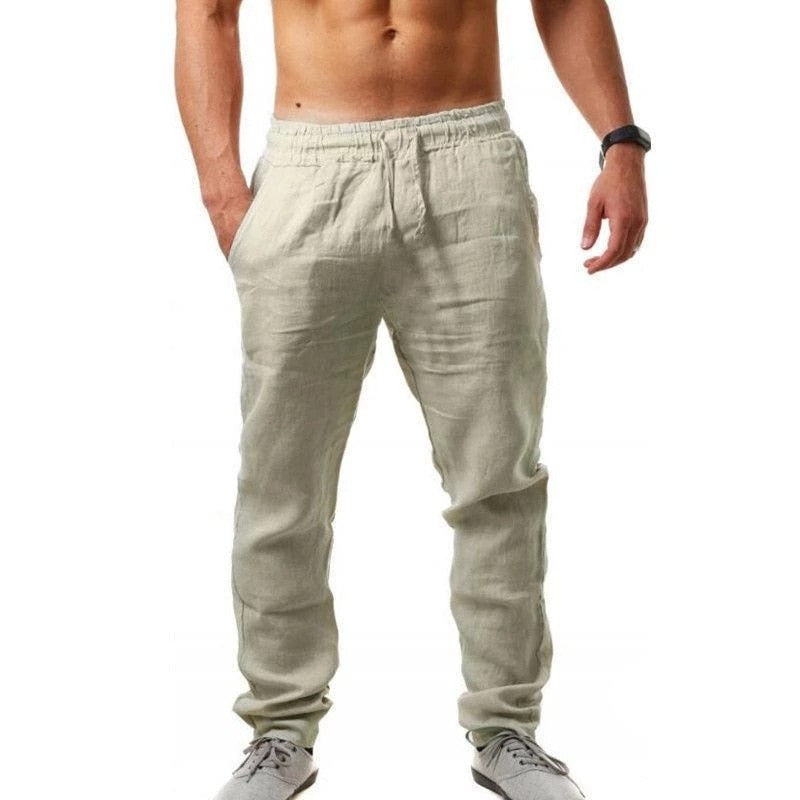 Lukas – Pantalons en lin d'été chic