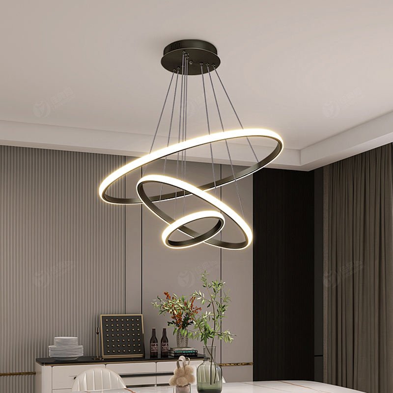 Lampe de plafond spirale élégante