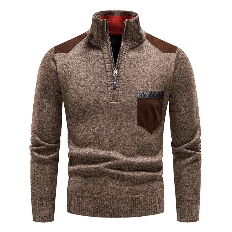 Andre - Sweatshirt polyvalent avec fermeture éclair
