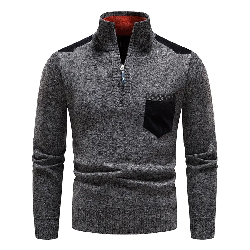 Andre - Sweatshirt polyvalent avec fermeture éclair
