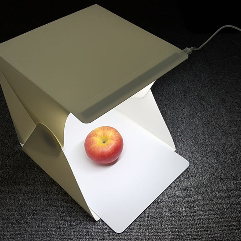 FotoBox Pro – Studio de lumière portable pour une photographie de produit parfaite
