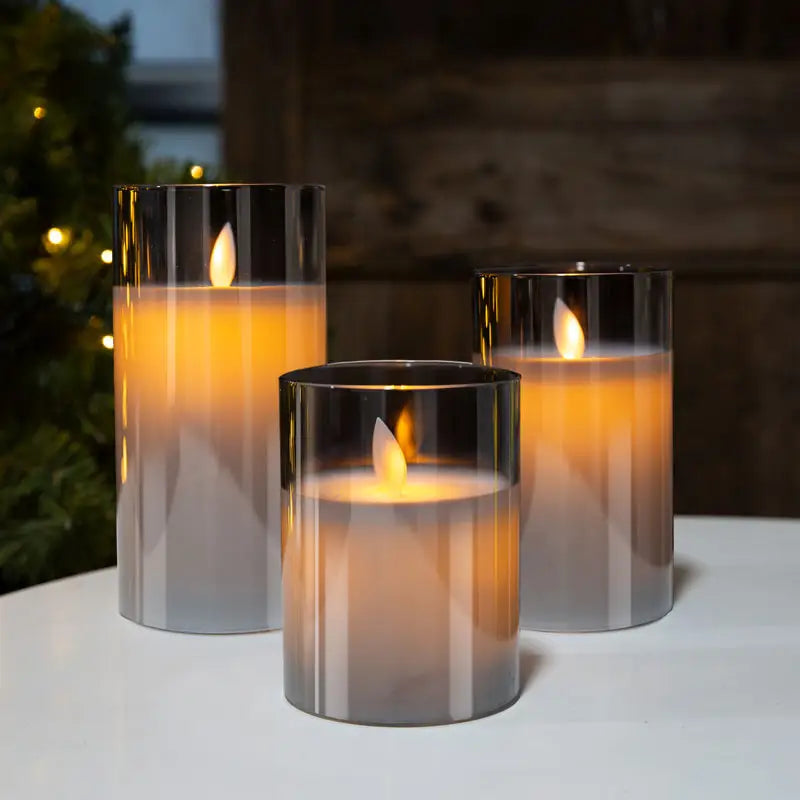 Bougie parfumée AmberLys en verre | 1 + 2 GRATUIT