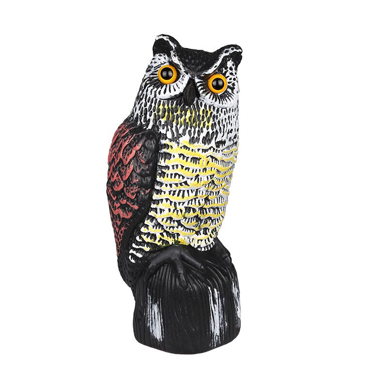 OwlGuard - Décoration extérieure de fausse chouette réaliste