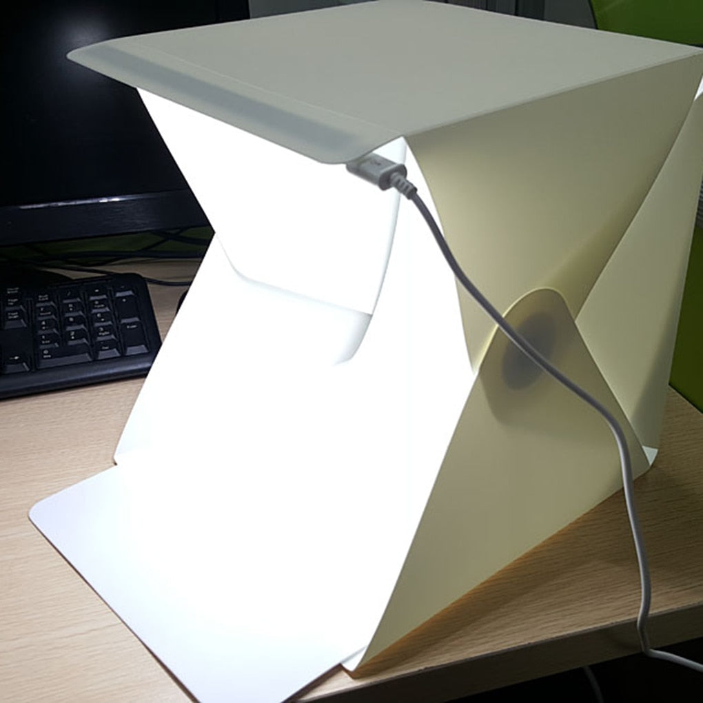 FotoBox Pro – Studio de lumière portable pour une photographie de produit parfaite