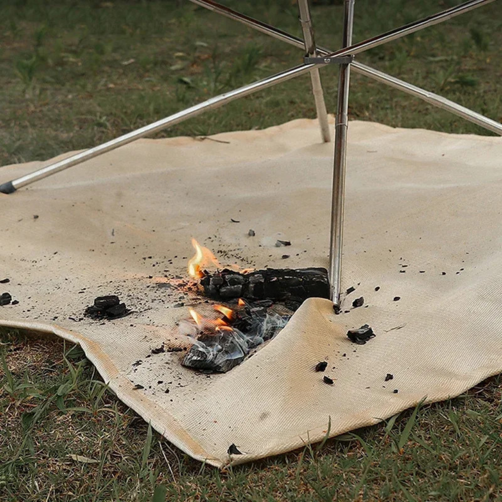 FoldaGrill - Gril portable en acier inoxydable pour la cuisine en plein air