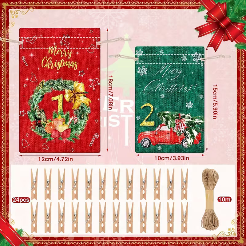 Hollymere | Coffret de calendrier de l'Avent