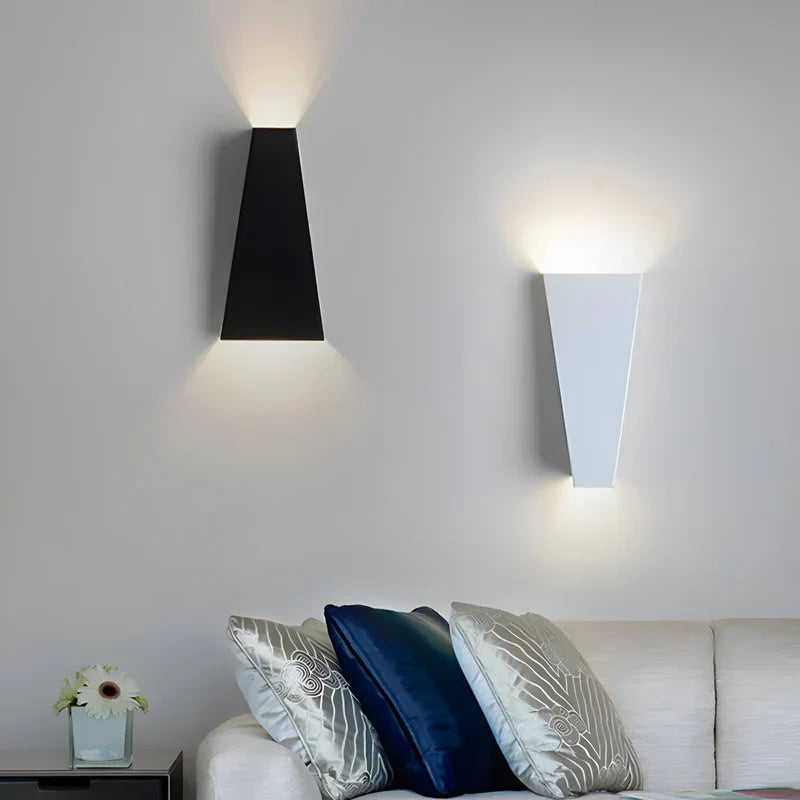 TrapezGlow - Applique murale LED