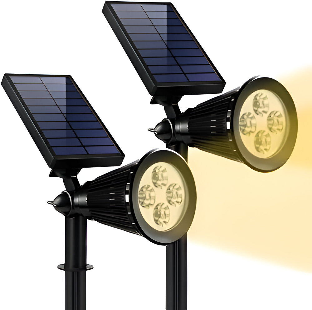 Lampe solaire réglable SunFlex – Éclairage extérieur résistant aux intempéries