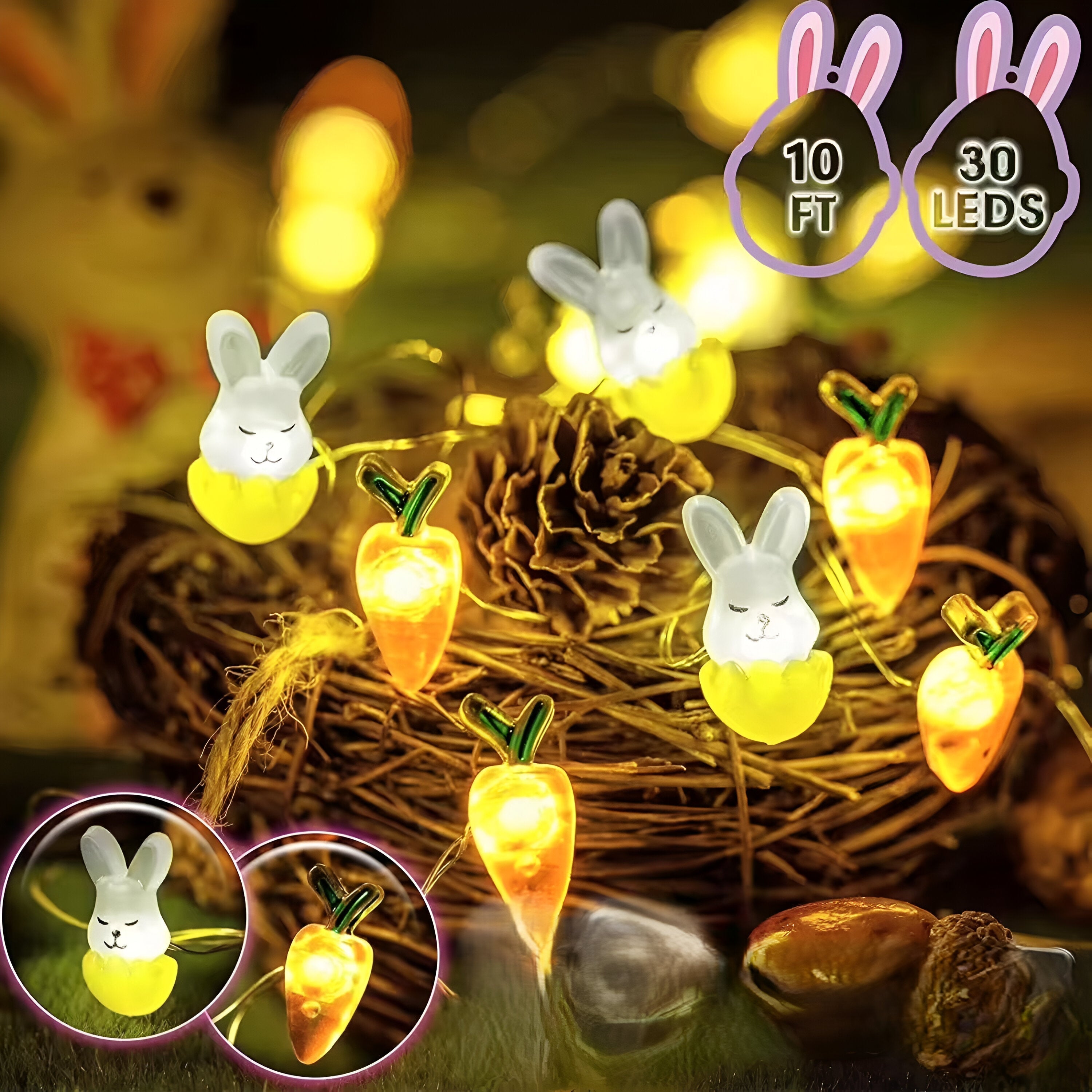 Guirlande lumineuse LED TwinkleNest