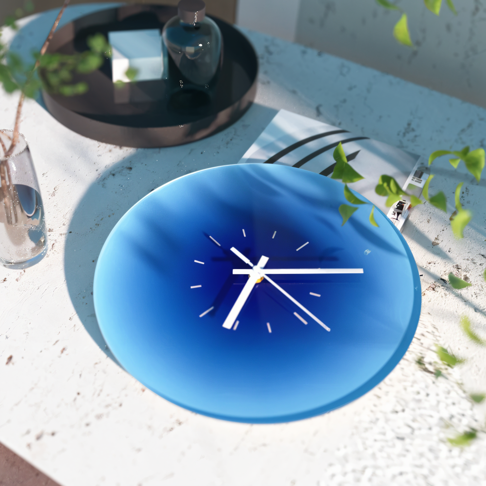 ClarityLux Horloge Murale Silencieuse - Élégant Montre Moderne pour Salon et Décoration