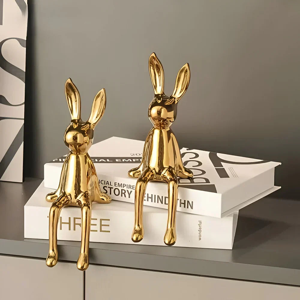 Figurine de lapin de Pâques moderne