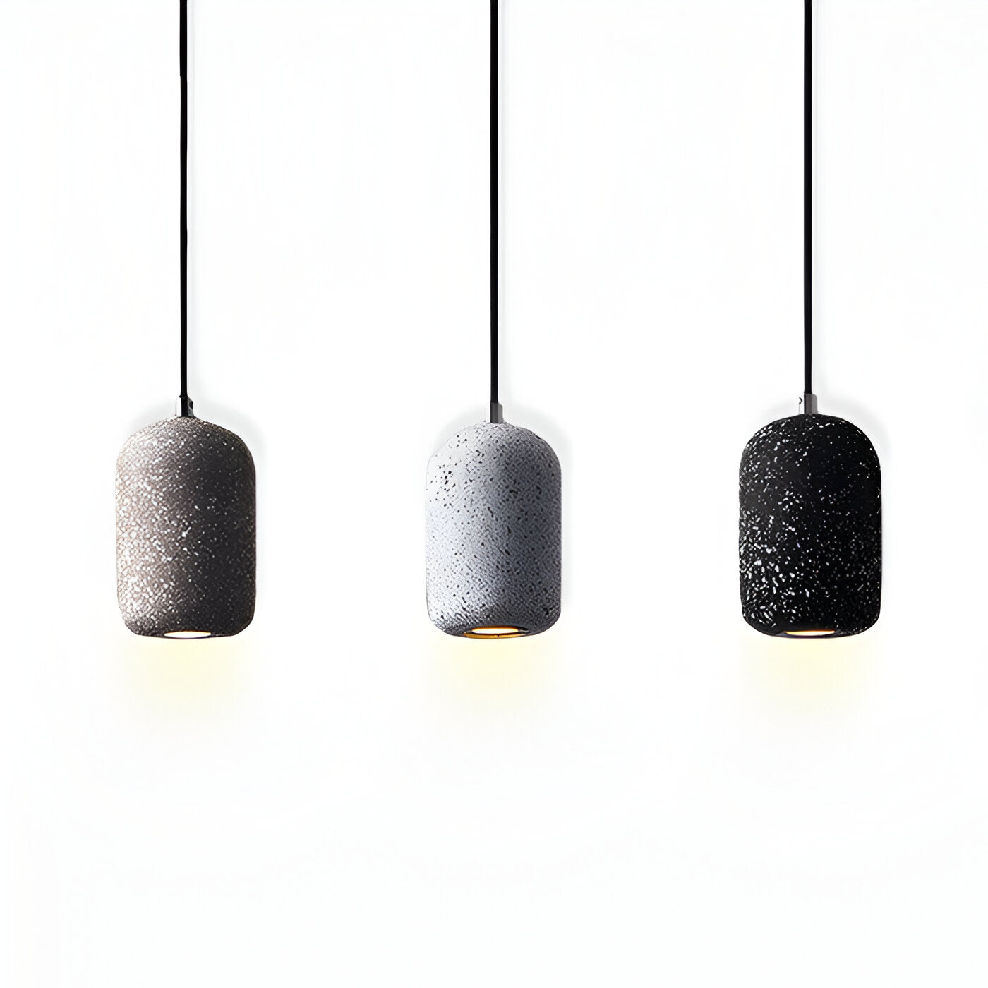 GrayoGlow – Luminaire suspendu antidérapant avec un bord moderne doux