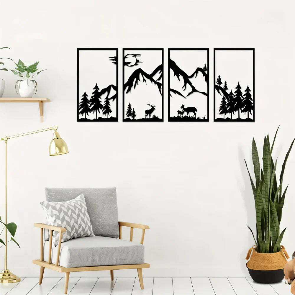NatureVista - Décor mural minimaliste