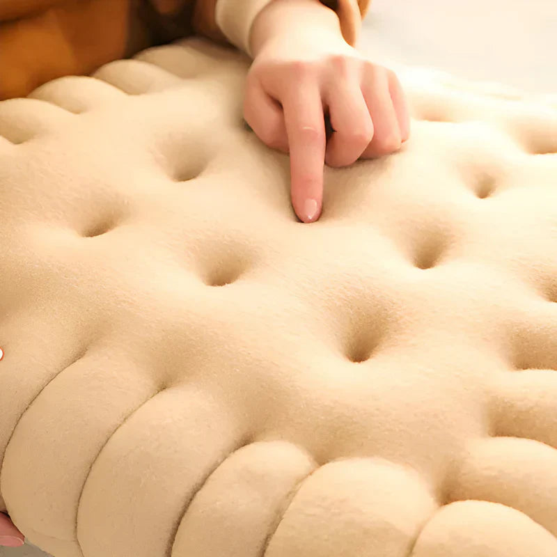 SweetSnug - Coussin en forme de biscuit