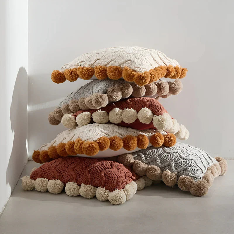 TasselNest - Housse de coussin décorative