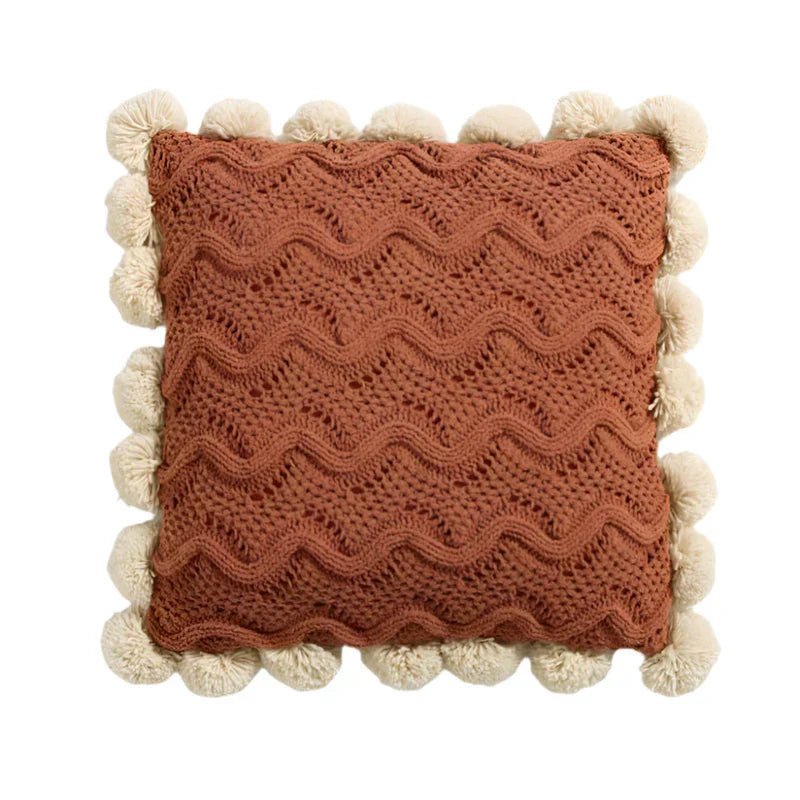 TasselNest - Housse de coussin décorative