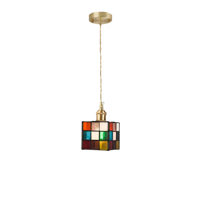 GeoRetro - Applique Suspendue Élégante