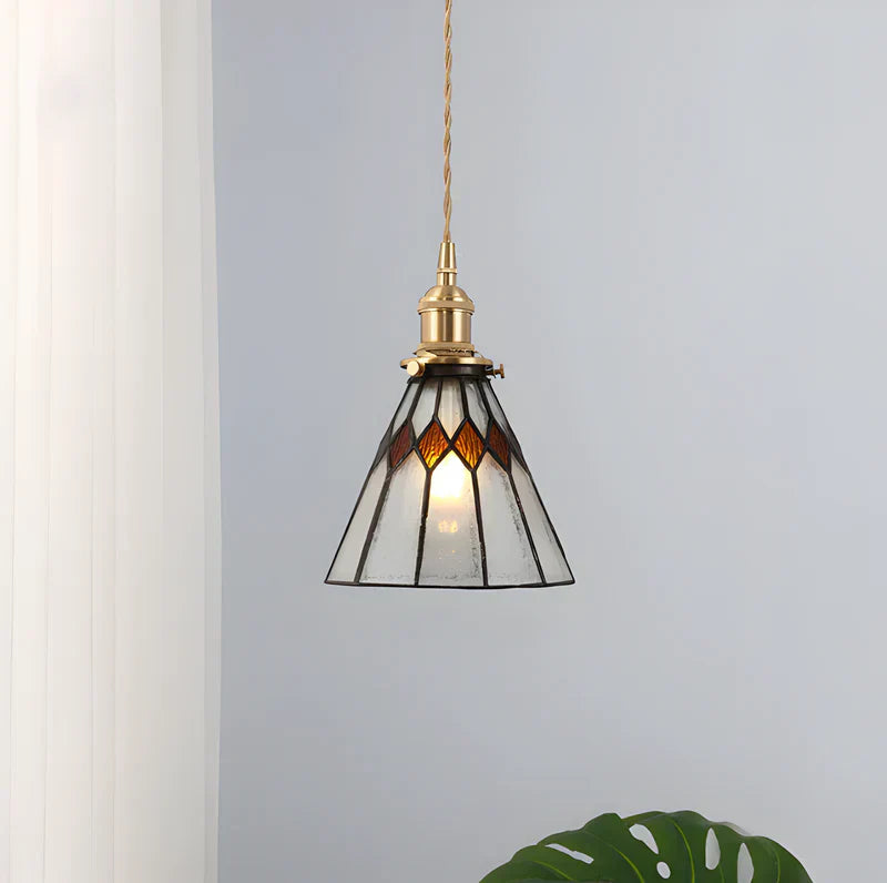 GeoRetro - Applique Suspendue Élégante