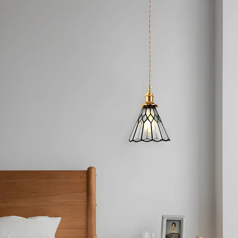 GeoRetro - Applique Suspendue Élégante