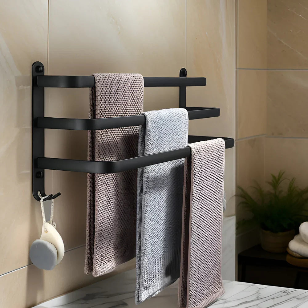 Porte-serviettes mural FlexiDry