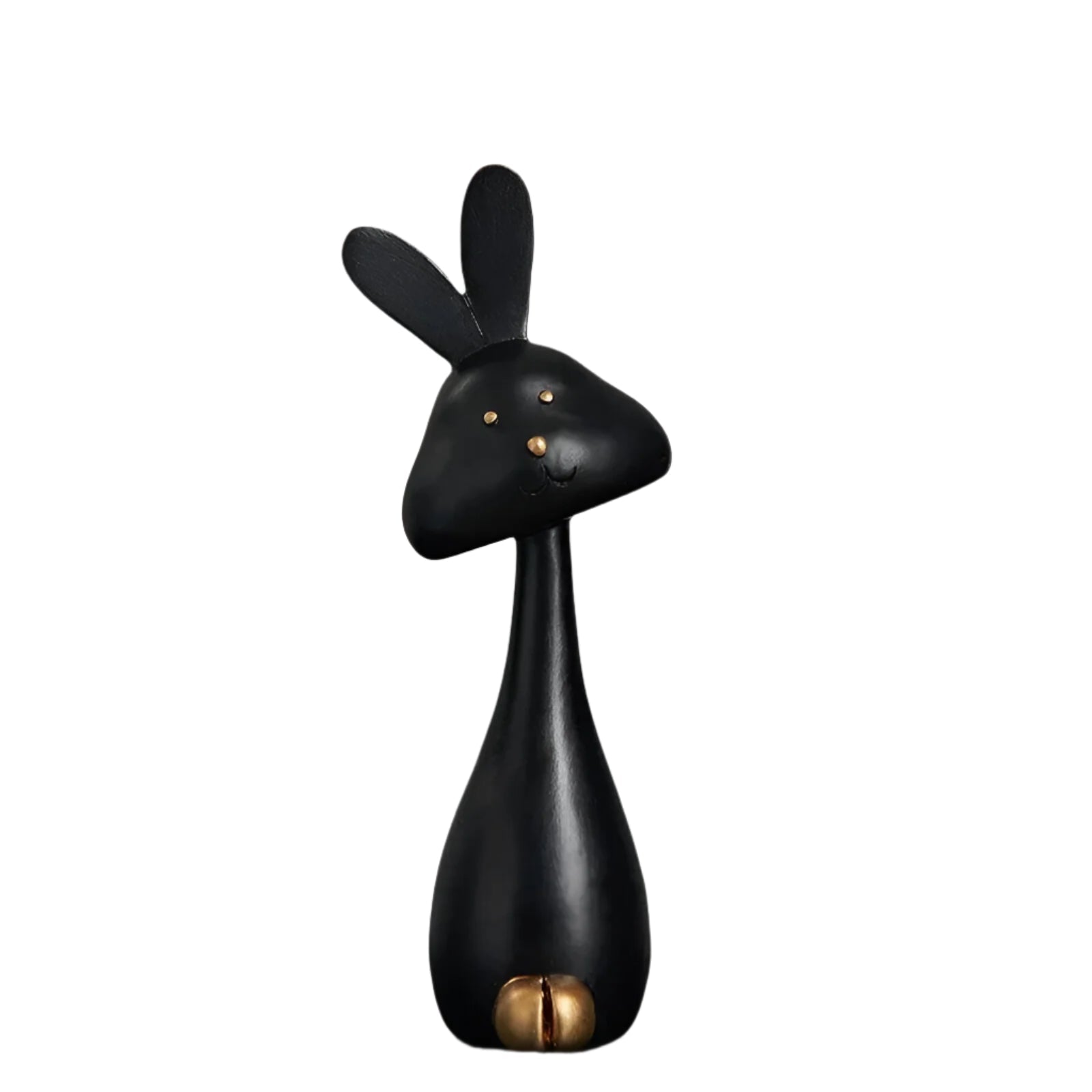 WhimsiPals - Figurines d'animaux minimalistes noir et blanc