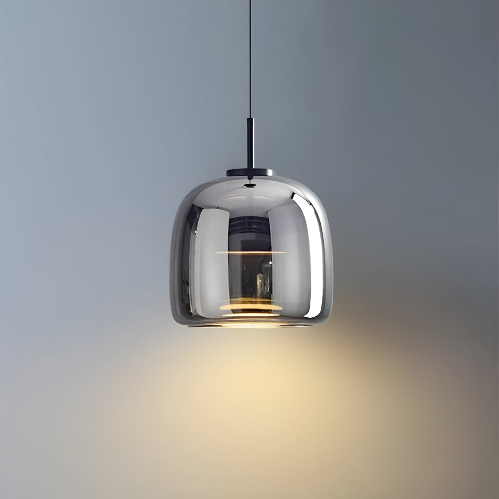 ClaraGlow Lampe à Suspendre en Verre Moderne – Éclairage Élégant pour Intérieur Moderne