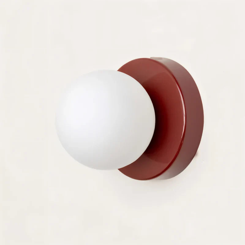 GlasGlow – Élégante Lampe Murale en Globe de Verre pour des Espaces Chic et Confortables