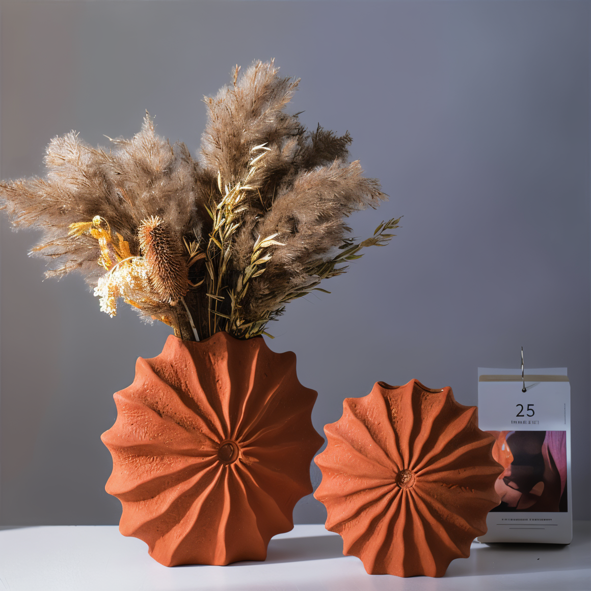 Vase Rétro Géométrique Foldedesign