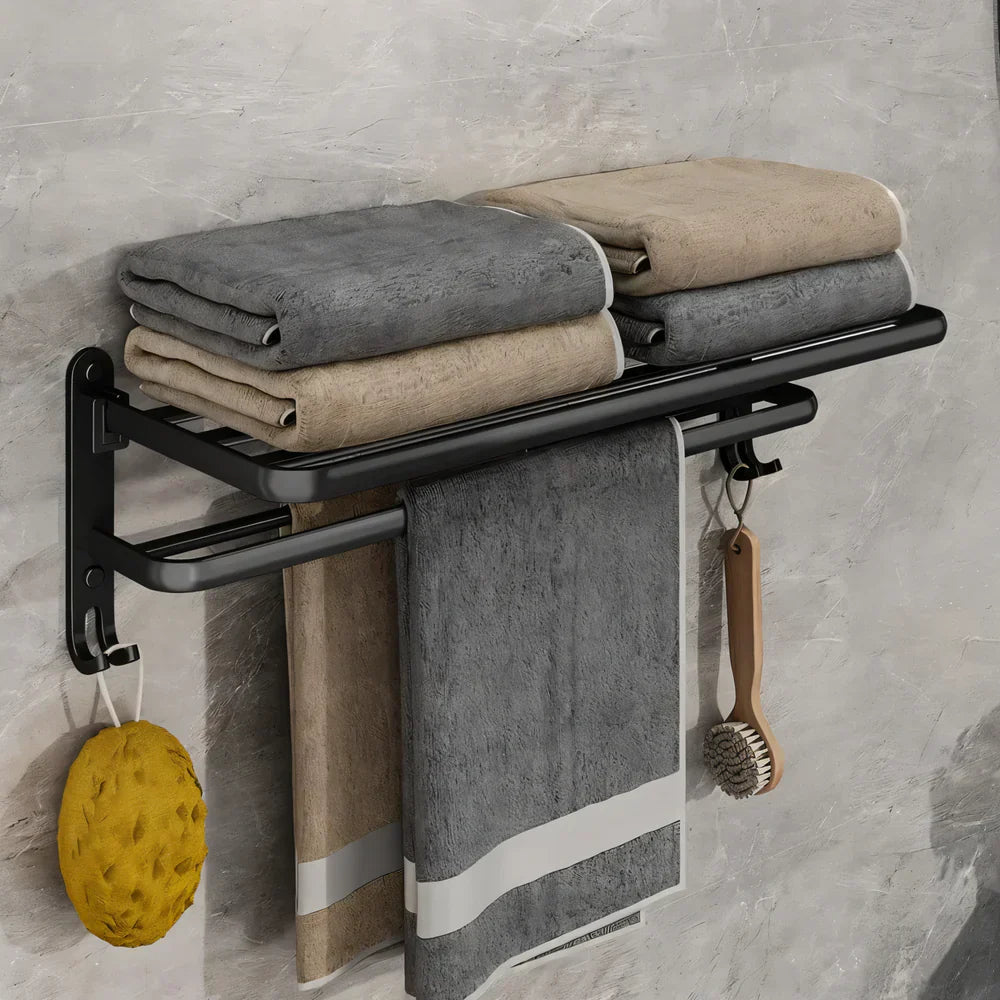 TowelFlex - Barres à serviettes doubles murales