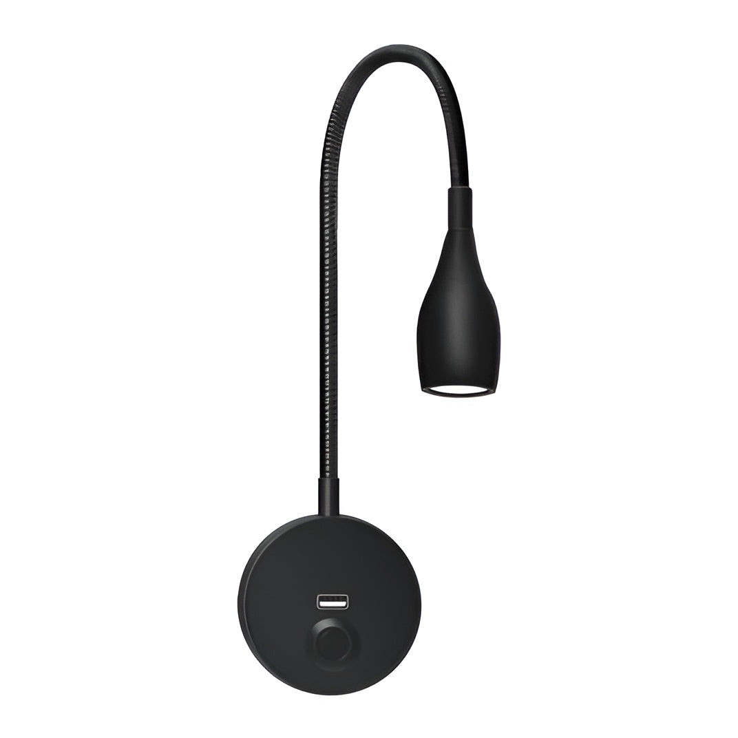 Applique GlowShift avec chargeur USB - éclairage d'ambiance ajustable
