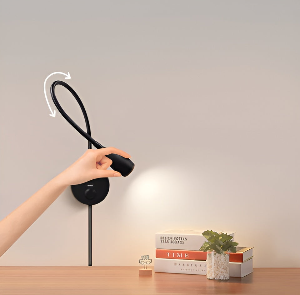 Applique GlowShift avec chargeur USB - éclairage d'ambiance ajustable
