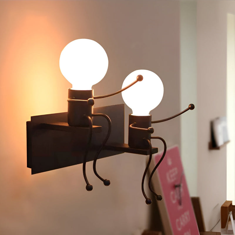 InspireGlow - Lampe murale artistique
