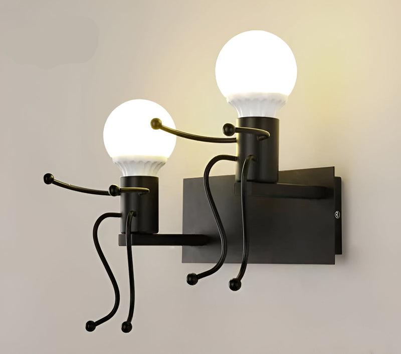 InspireGlow - Lampe murale artistique