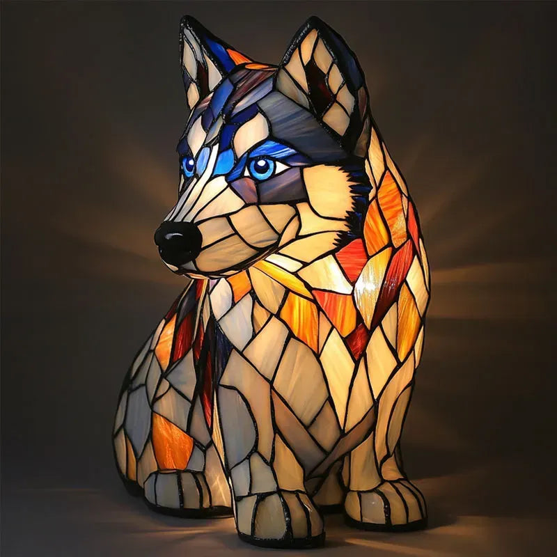Leuchthund - lampe faite à la main qui illumine les cœurs