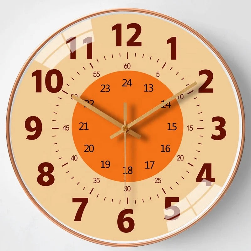 Timello - Horloge murale pour enfants