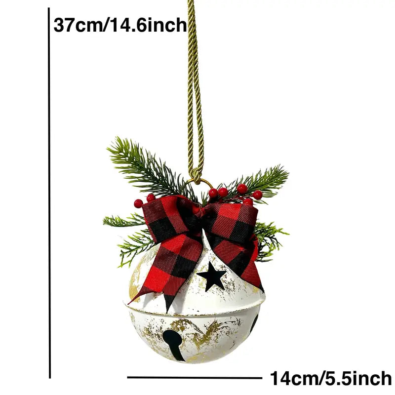 JingleCrest | Couronne de cloches de Noël élégante